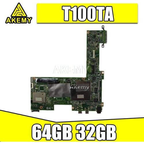 T100TA Motherboard 64GB 32GB For Asus T100TA laptop Motherboard T100TA Mainboard T100TA Motherboard test ok