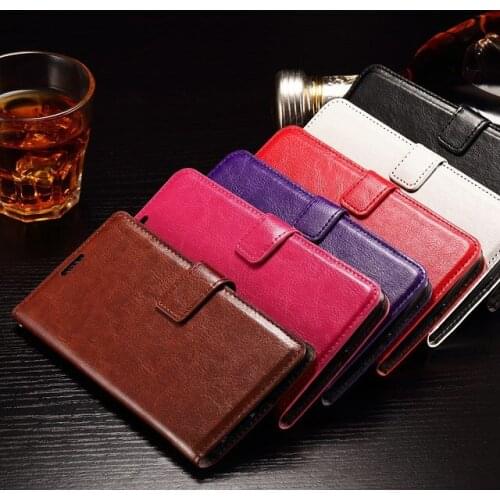 100pcs/lot Free Shipping!! New Luxury oil side Wallet Leather Case for Huawei Honor7 Honor 7