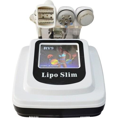 4 In 1 Vacuum RF Roller Massage Ultrasonic Cavitation Roller Fat Burning Slimming Machine