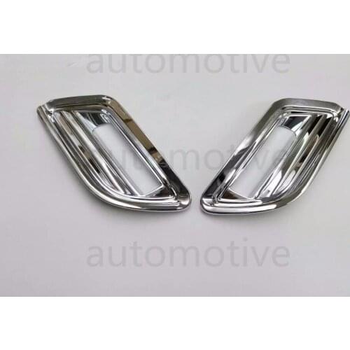 ABS Chrome Rear Fog Light Lamp Cover Trim 2pcs For NISSAN SYLPHY 2016