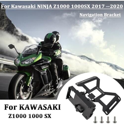 Motorcycle accessories For Kawasaki NINJA z1000 SX Z1000SX 2017-2020 mobile phone navigation bracket