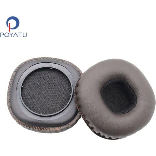 POYATU Earpads Headphone Ear Pads For Marshall MID ANC Bluetooth Headphone Relacement Ear Pads Cover Cushion Leather Ear Pads