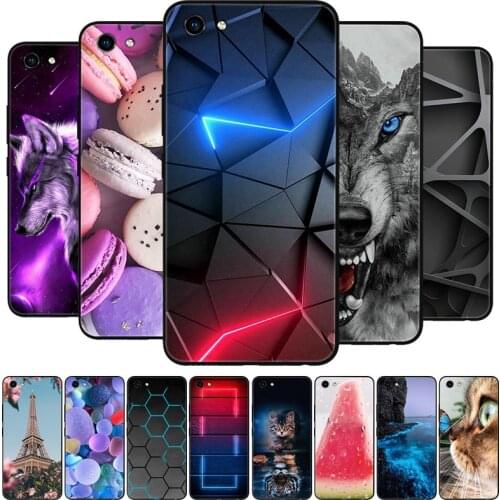 For Coque Vivo Y81 Y 81 Case 6.22'' Silicone Soft TPU Case For Vivo Y81 VivoY81 Case Cover for Vivo 1808 1803 Painting Fundas