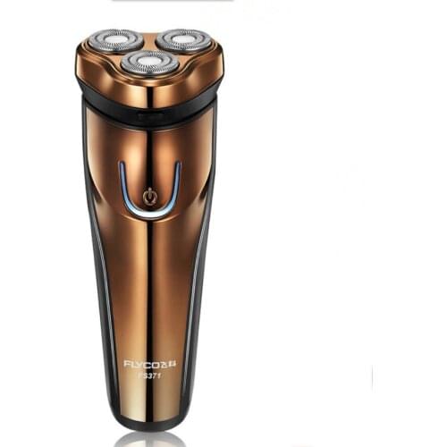 Electric Shaver Washable Rechargeable 110-240V 3D Triple Blade Face Care Electric Shaving Beard Machine for Men