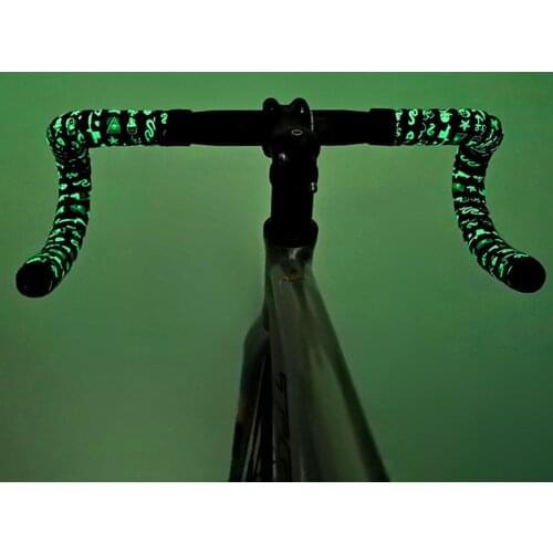 Bicycle Fluorescent Strapping Handlebar Tape Antislip Handlebar Strap Road Bike Shock-absorbing Handle Cover Cycling Accessories