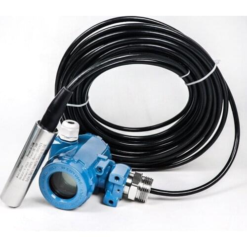 China 0-10v milk flush diaphragm 316l stainless steel level sensor transmitter