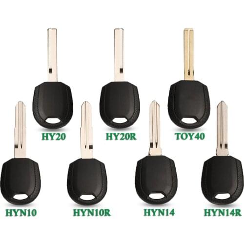 Bilchave Transponder Remote Car Key Shell Fob For Hyundai Accent I30 IX35 Sonata NF Elantra Tucson Verna Kia With Uncut Blade