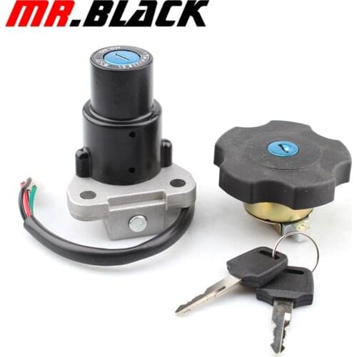 1 Set Motorcycle Fuel Tank Cap Cover for Yamaha XT600 TW200 DT200 DT200R XT225 Serow 225 Moto Lgnition Switch Seat Key Lock Kit