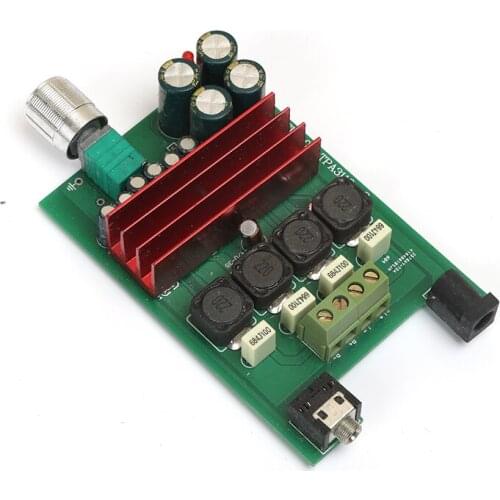 KYYSLB 100WX2 12-25V High-power Digital Power Amplifier Board Dual-core TPA3116 Power Amplifier Board