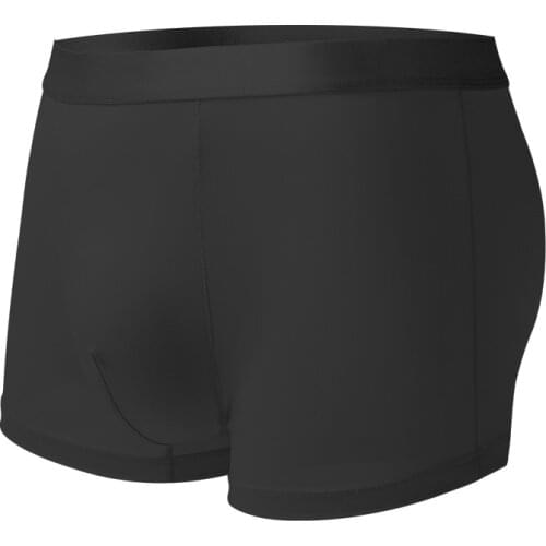 Mens Ice Silk Underwear Antibacterial Breathable Man Panties Soft And Comfortable Boxer Briefs Men Underpants