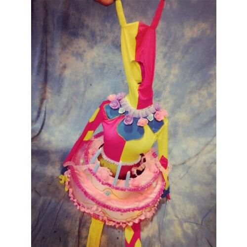 Nightclub bar GOGO commercial performance parade costume Cake dress party girl sweet bikini bodysuit