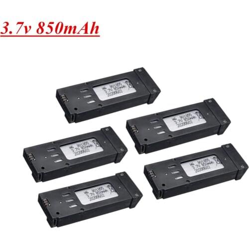 Upgrade 3.7V 850mAh Lipo Battery For E58 JY019 S168 RC Drone Quadcopter Spare Parts 3.7v Rechargeable Battery 1pcs to 10pcs