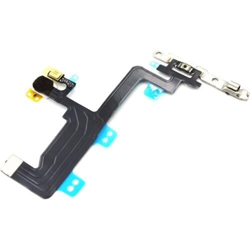 Original New Power Button Flex with Camera Flash Microphone Cable Replacement for iPhone 6 4.7" Tested