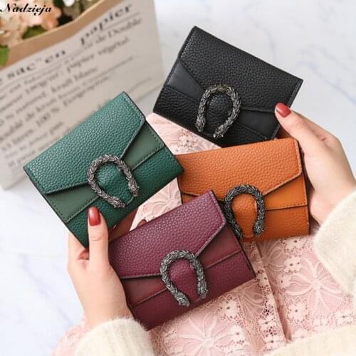 Luxury Womens Wallets Card Holder Clutch bag Classic Hasp Purse for Girls Fashion Female Zipper Wallet With Coin Pocket