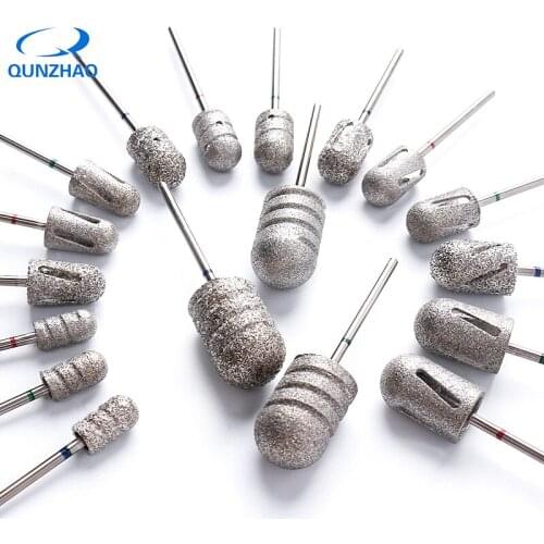 Steel Nail Drill Bits Nail Art Mill Diamond For Manicure Burr Cuticle Foot Cutter Rotary Drill Bits Accessories Nail Files