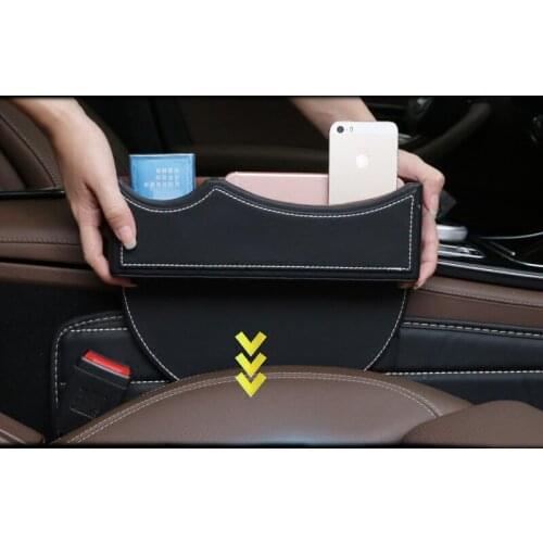 Car Styling Inner Gear Shift Side Storage Box Holder cover For Mercedes Benz A B C E S Class W205 W213 GLC GLE GLA Accessories