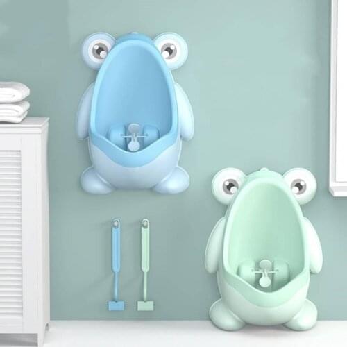 Standing Urinal Wall-mounted Toilet for Boy Children Portable Frog Toilet Baby Training Split Design Potty