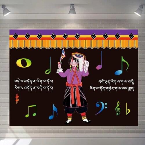 Tibetan Girl Wall Tapestry Bedroom Home Decor Wall Blanket Tapiz Colgante De Pared Carpet