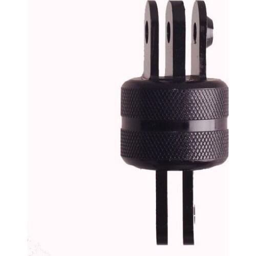 360 degree rotating base Swivel Rotating Aluminium Tripod Mount Adapter for GOPRO Hero 1 2 3 3+ 4 5Session/Xiaomi Yi/SJ