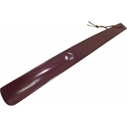 1pc 38cm Long Handled Shoe Horn Wooden Shoehorn Long Handle No Bending Shoe Spoon Home Tools For Pregnant Eldery