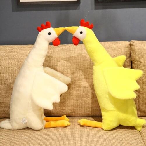 1pc 50/85cm New Arrival Stuffed Pillow Cute Big Chicken Soft Stuffed Plush Toys Room Decoration Best Gifts For Children Girls