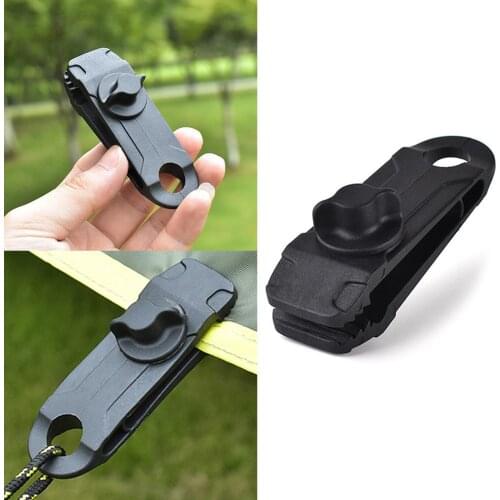 1pc Plastic Tent Clip Multifunctional Durable Waterproof Clip Windproof Fixed Buckle Fixed Tent Cover Wind Rope Buckle Tent Clip