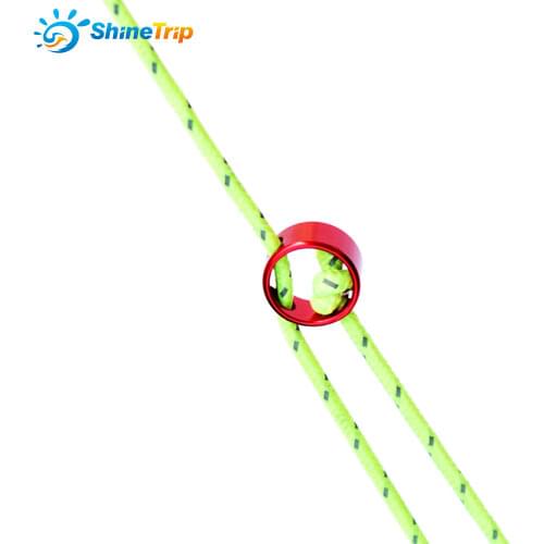 10pcs Outdoor Camping Canopy Wind Rope Buckle Slip Adjustment Buckle Round Stop Ring Fixed Buckle Tent Curtain Wind Rope Buckle
