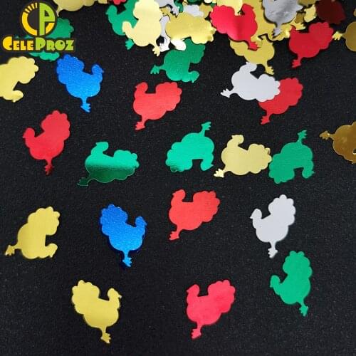 15g Turkey Table Confetti Thanksgiving Day Dinner Table Decoration Confetti Sequins DIY Festival Party Favor Supplies