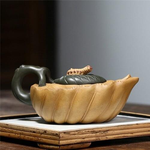 350ml Chinese Yixing Purple Clay Teapots Classic Xishi Tea Pot Kettle Master Handmade Zisha Teaware Gifts