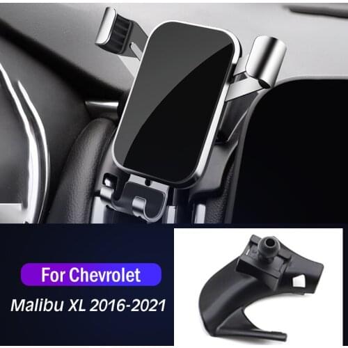 Car Mobile Phone Holder Special Mounts GPS Stand Gravity Navigation Bracket For Chevrolet Malibu 2016 2017-2021 Car Accessories