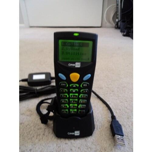 Wireless Data Terminal/Collector Scanner CipherLab CPT 8000C With Cradle USB Port