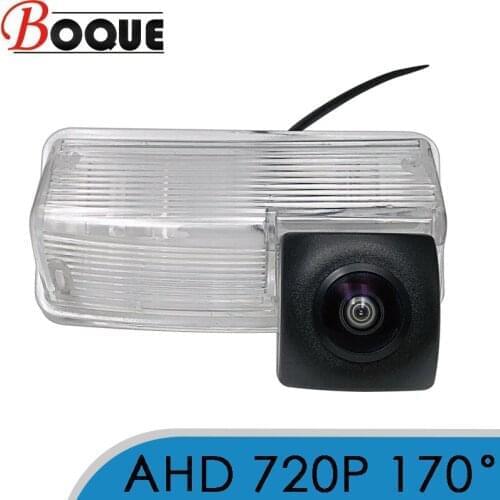 BOQUE 170 Degree 1280x720P HD AHD Car Vehicle Rear View Reverse Camera For Toyota Previa Estima Tarago Celica GT isis Platana