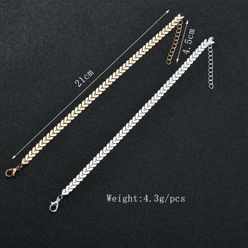 Boho Star Anklet Vintage Ankle Bracelet For Women Foot Jewelry Barefoot Beach Jewelry Accessories for Women Girls Leaf Design