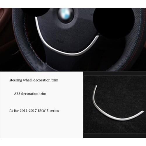 Interior dash kit steering wheel decoration trim fit for BMW 5 series central control air vent gear shift decoration frame