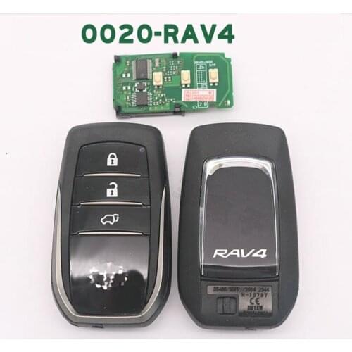 Remote Key For Toyota Corolla Camry Levin RAV4 Modified folding keys controller