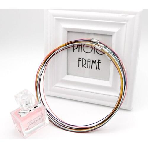 Wholesale 500Pcs/lot 18inch Black Steel Wire Memory Torques Necklace Wires Jewelry DIY Cords Ropes Jewelry Making Accessories