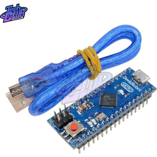 Micro ATmega32u4 5V 16MHZ Microcontroller Expansion Board Module Compatible For Arduino Mirco Replace Pro Mini With USB Cable