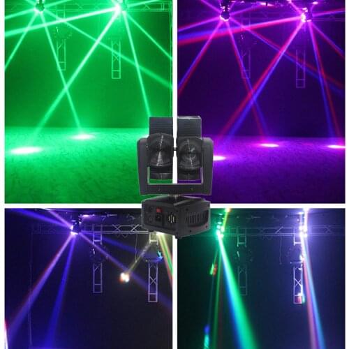 Professional DMX512 control hot wheel 8×10W can be used in music parties, clubs, family gatherings and other places