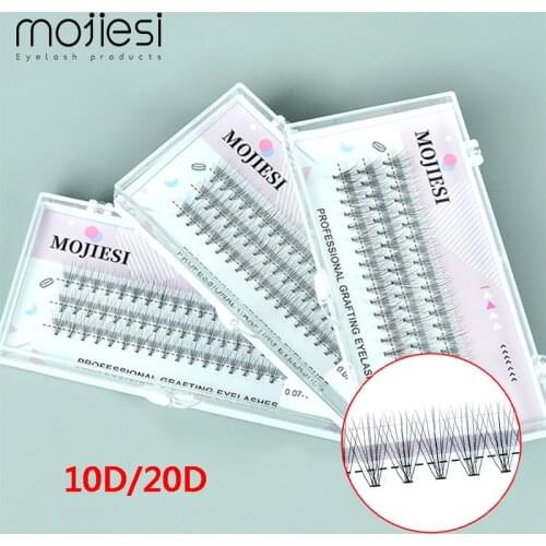60 Clusters Of Eyelash Extension 10D/20D Soft Mink False Eyelashes Professional Makeup Tool Individual Eyelashes