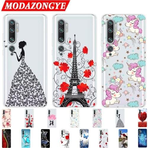 Xiaomi Mi Note 10 Case Silicone Xiaomi Mi Note10 Case TPU Phone Case For Xiaomi Mi Note 10 Pro Note10 10Pro Case Soft Cover
