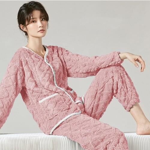 SYTYCLHABROU Women's Warm Pajamas