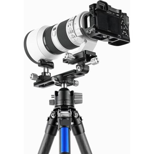 Telephoto Lens Quick Release Plate Long-Focus Hyper-telephoto Zoom Lens Support Holder Bracket for Tripod Ball Head DSLR Camera