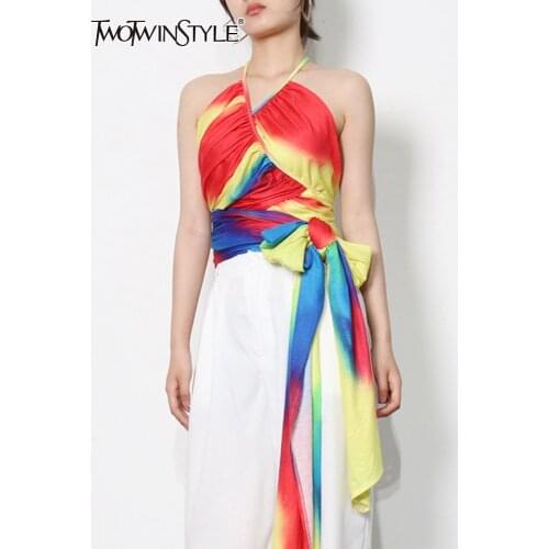 Женские футболки с длинным рукавом TWOTWINSTYLE China At AliExpress