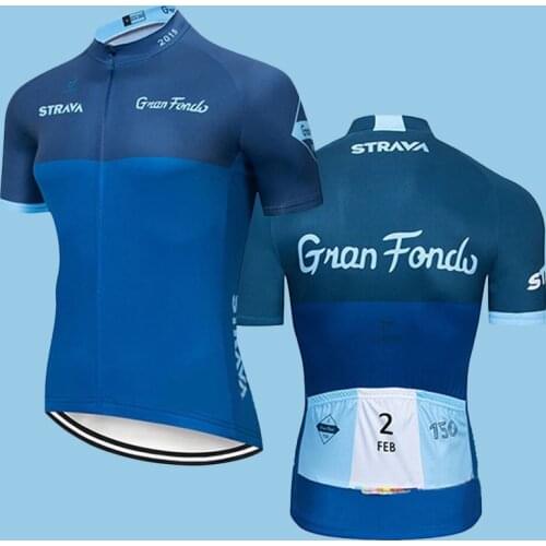 Bicycle Clothing Bikewear Breathable Cool Summer STRAVA Cycling Jersey Sets Sportwear MTB Suit Anti-UV Maillot Ropa Ciclismo