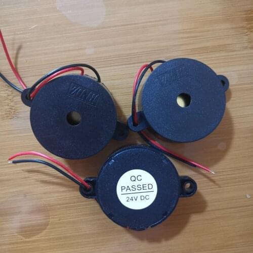 Buzzer Piezo STD-4216W 24V intermittent sound Size : 42 * 16mm