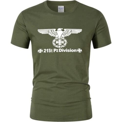 2020 New World War II German Military Standard Cross Totem Print T-shirt 2020 New T Shirt Man Casual T Shirts Mens TShirt GG-55