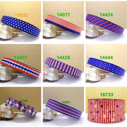Free shipping 10 yards cartoon printed grosgrain ribbon 13932
