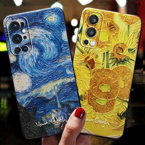 3D Art Phone Case For OnePlus 9 8 Pro Nord 2 9R Cases Cover Cute Soft Coque For Fundas One Plus OnePlus 8Pro 9Pro Nord2 9 R Case
