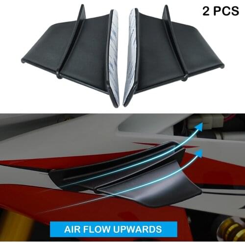 For Honda CBR250RR HRC CBR650R CBR650RR CBR1000RR Motorcycle Winglet Aerodynamic Wing Kit Spoiler High-quality ABS Material