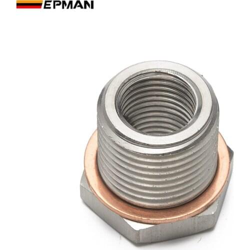 EPMAN Exhaust O2 Oxygen Sensor Spacer Reducer Adapter M18 x 1.5mm to M12 x 1.25mm EPCGQ95